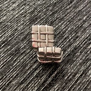 Dolan Bullock Sterling Checkered Cufflinks